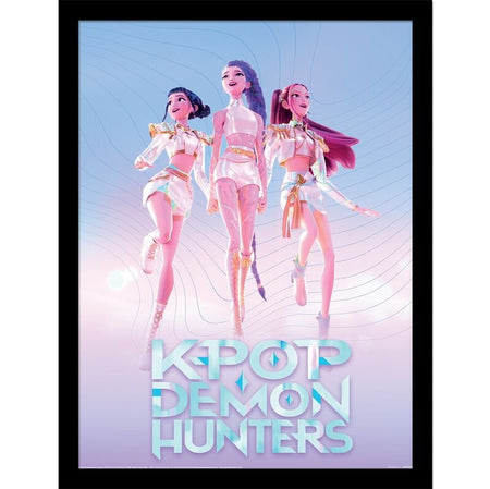 Photo encadrée  de KPop Demon Hunters - Trio - pour Indifférent - coloré - KPop Demon Hunters