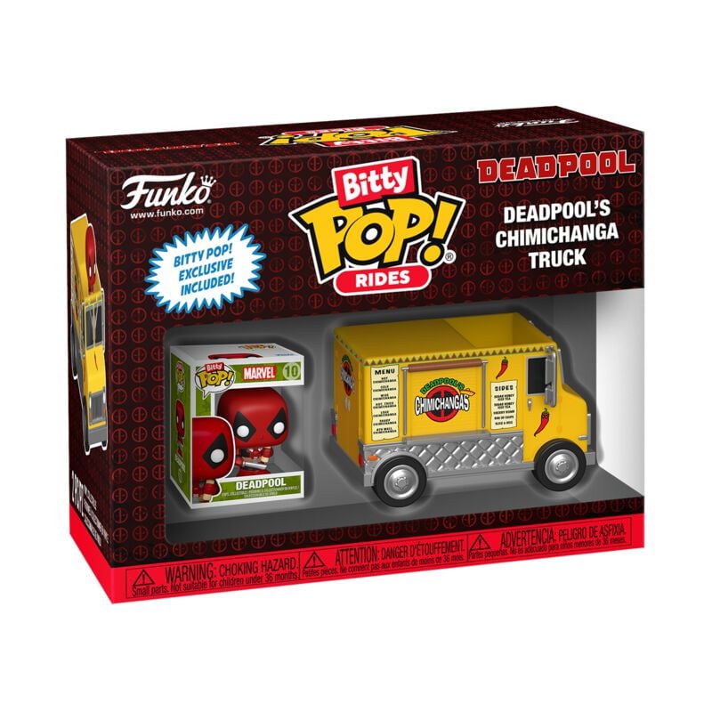 Deadpool - Camion De Chimichanga de Deadpool (Bitty Pop! Ride) - Funko Pop! - Funko Pop! - Funko Shop Europe - Deadpool