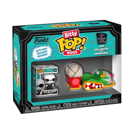 L'Étrange Noël De Monsieur Jack - Jack Skellington avec Snowmobile (Bitty Pop! Ride) - Funko Pop! - Funko Pop! - Funko Shop Europe - L'Étrange Noël De Monsieur Jack