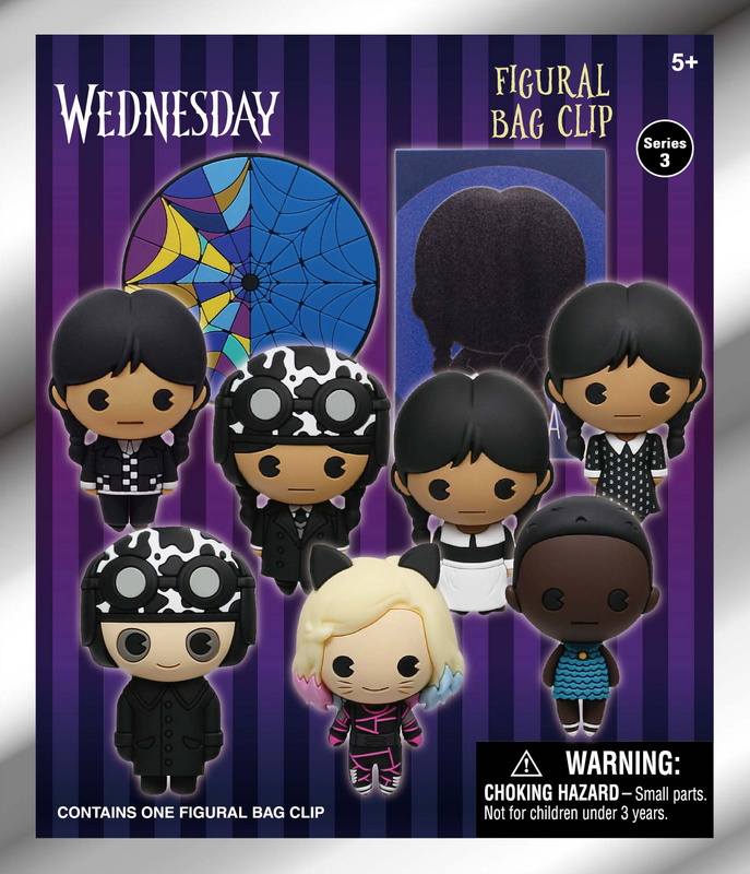 Pendentif sac à dos  de Wednesday - Mercredi - Personnages (Éd. Chase Possible) - pour Indifférent - multicolore - Wednesday - View 2