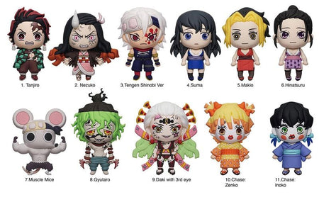 Pendentif sac à dos  de Demon Slayer - Demon Slayer : Kimetsu no Yaiba - pour Indifférent - multicolore - Demon Slayer