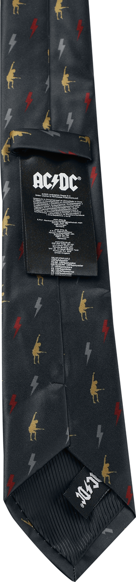 Cravate  de AC/DC - Angus - pour Homme - noir - AC/DC - View 2