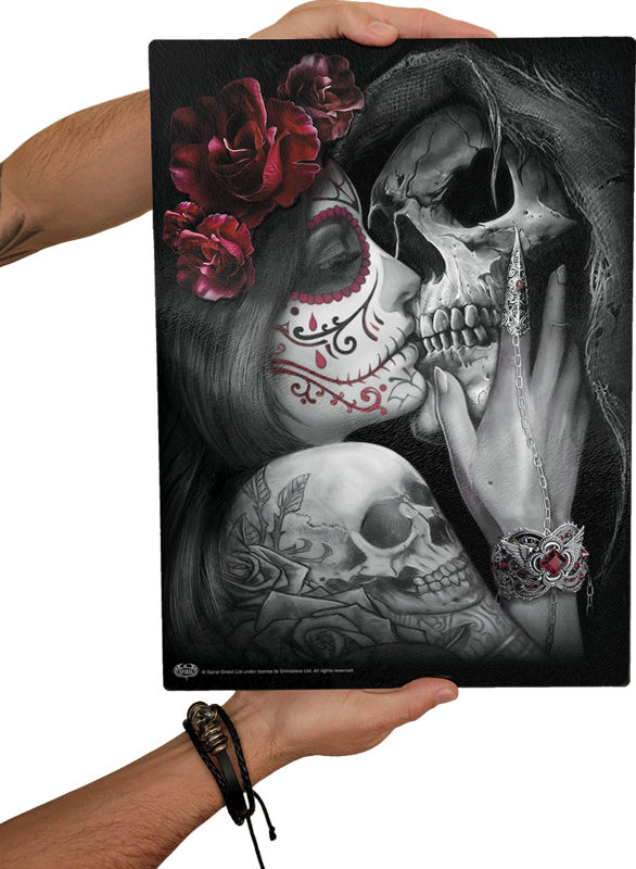 Planche à découper Gothic de Spiral - Dead Kiss - pour Unisexe - multicolore - Spiral - View 2