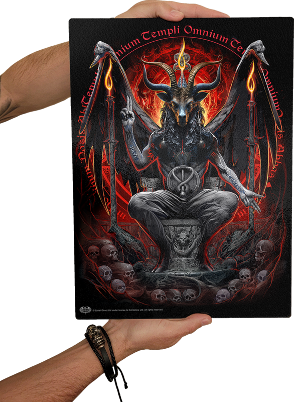 Planche à découper Gothic de Spiral - Baphomet - pour Unisexe - multicolore - Spiral - View 2