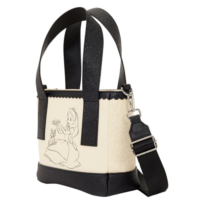 Sac à main Disney de Alice Au Pays Des Merveilles - Loungefly - Floral - pour Unisexe - multicolore - Alice Au Pays Des Merveilles
