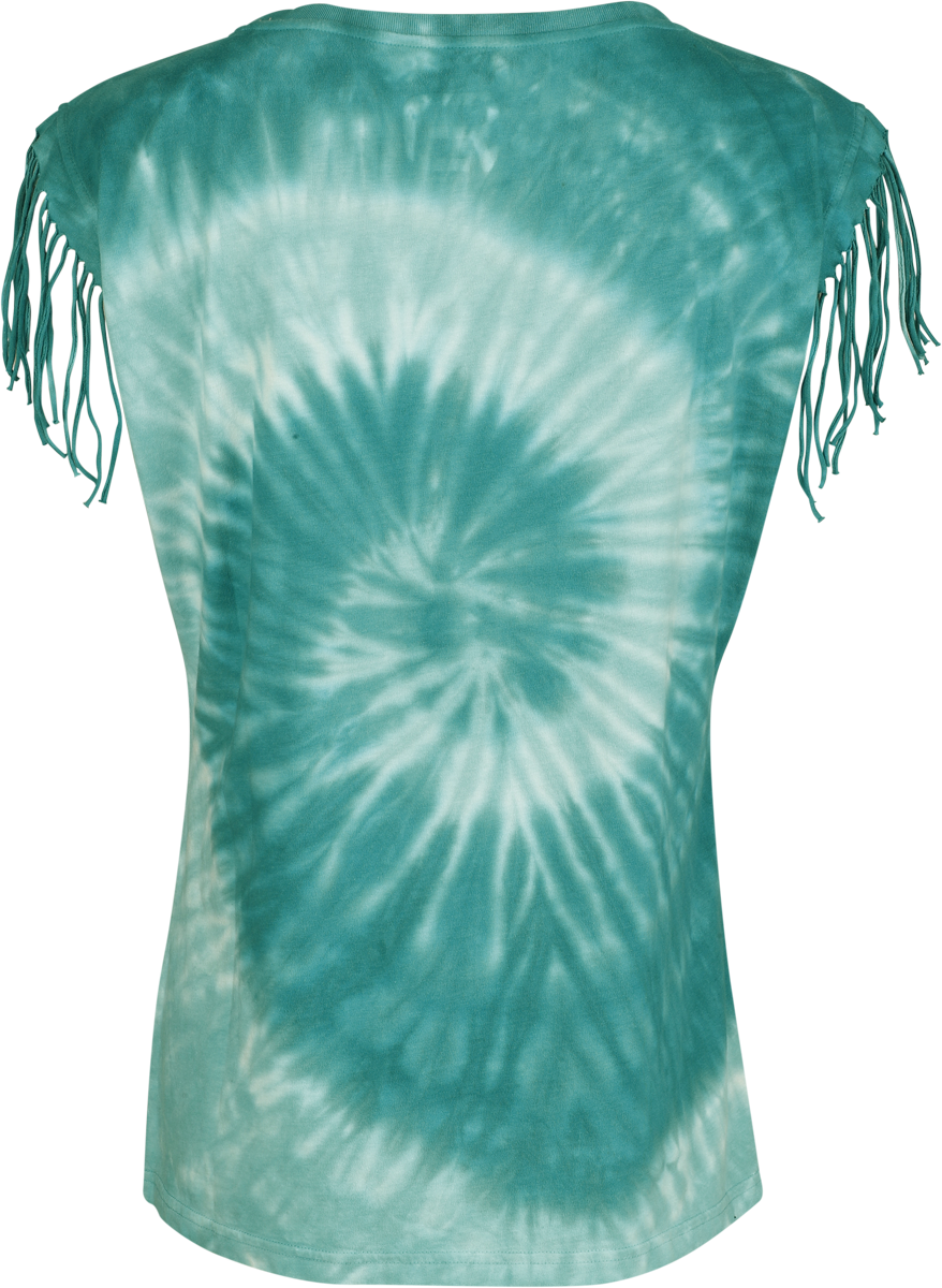 T-Shirt Manches courtes  de RED by EMP - Beach is calling - S à XXL - pour Femme - turquoise - RED by EMP - View 2