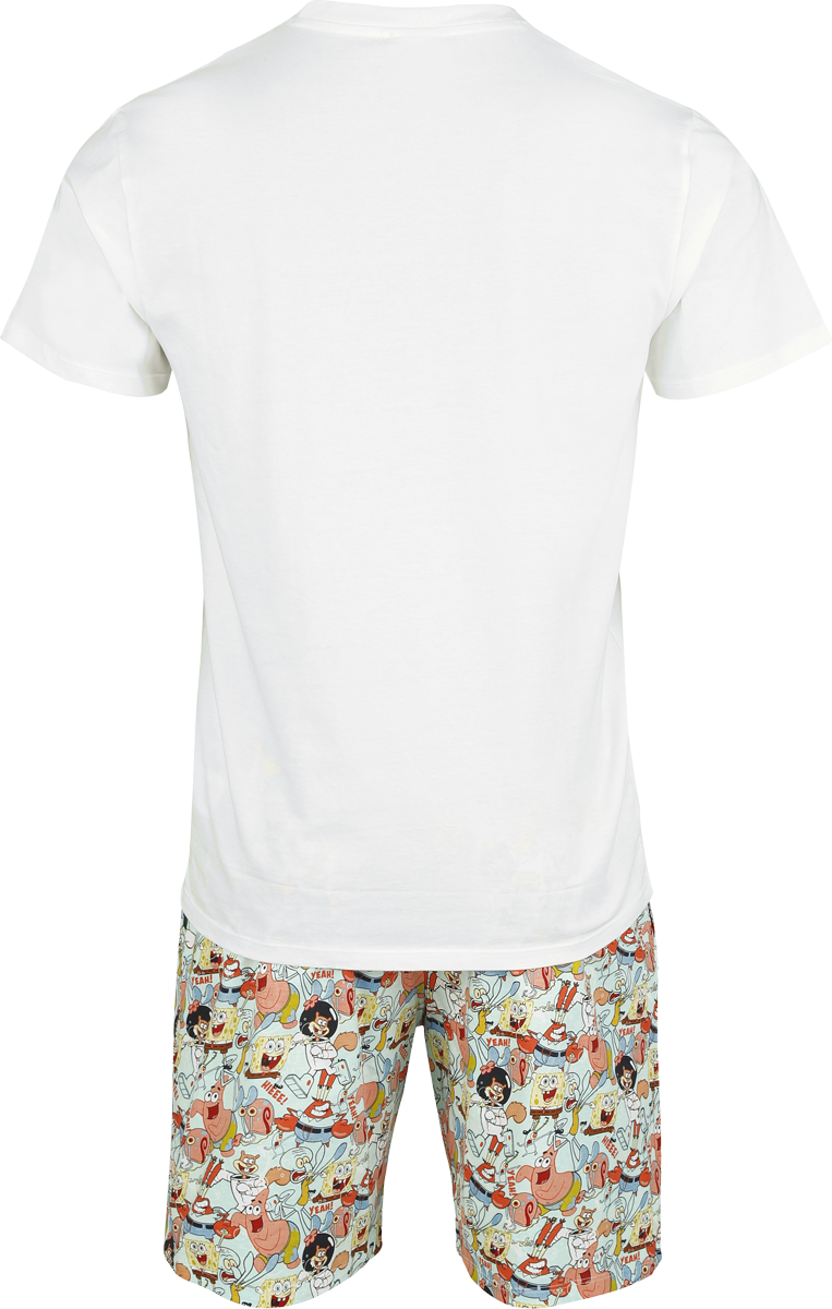 Pyjama  de Bob L'Éponge - S à 3XL - pour Homme - multicolore - Bob L'Éponge - View 2