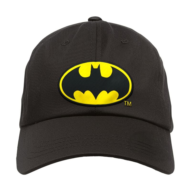 Casquette  de Batman - Metal-Kids - Batman-Logo - pour Enfants - noir - Batman
