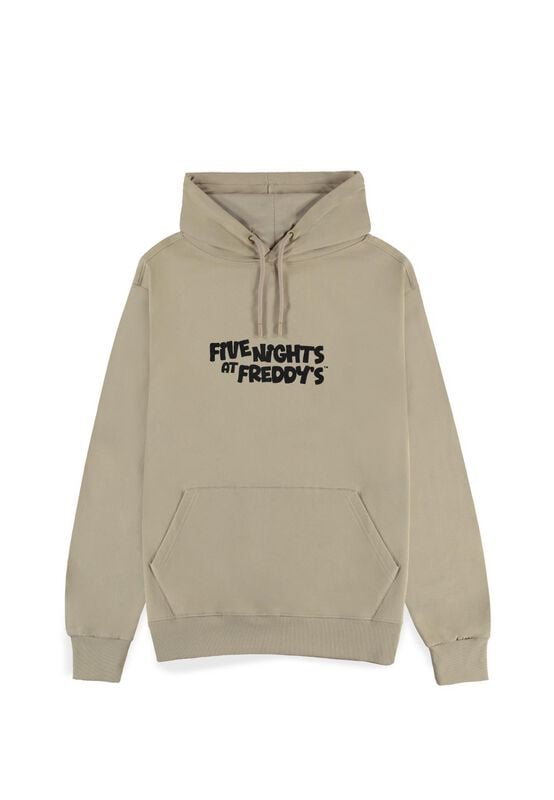 Sweat-shirt à capuche Gaming de Five Nights At Freddy's - So Much Fun - XL - pour Homme - beige - Five Nights At Freddy's