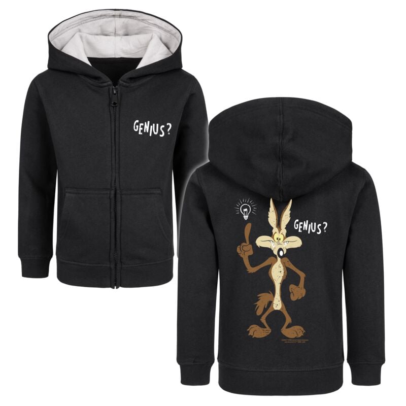 Vestes à capuches pour enfants  de Looney Tunes - Metal-Kids - Genius - 92 à 152 - pour Enfants - noir - Looney Tunes