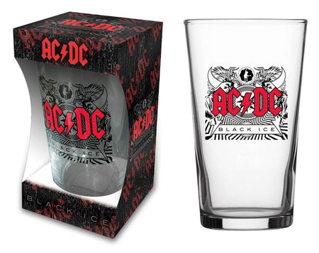 Verre à bière  de AC/DC - Black Ice - pour Indifférent - transparent - AC/DC
