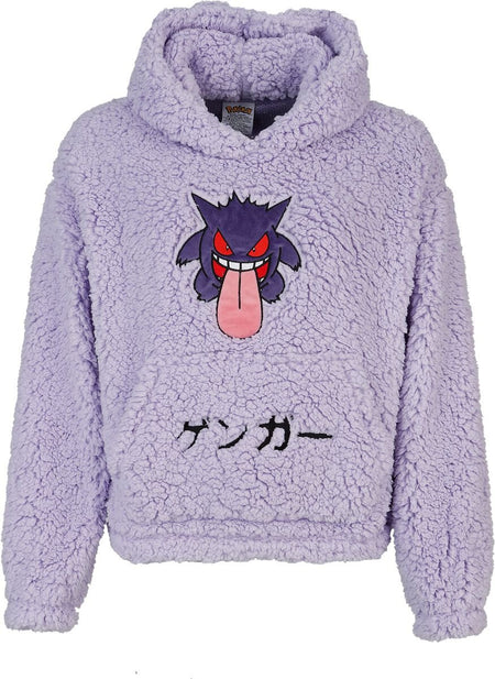 Sweat-shirt à capuche Gaming de Pokémon - Ectoplasma - S à XXL - pour Femme - lilas - Pokémon