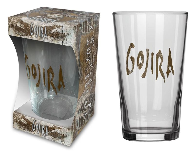 Verre à bière  de Gojira - Fortitude - pour Indifférent - transparent - Gojira