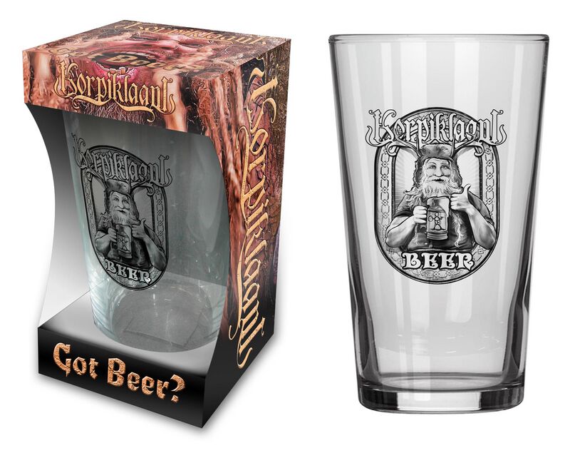 Verre à bière  de Korpiklaani - Got Beer? - pour Indifférent - transparent - Korpiklaani