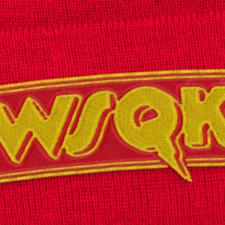 Bonnet  de Stranger Things - Season 5 - WSQK Logo - pour Unisexe - rouge - Stranger Things - View 2