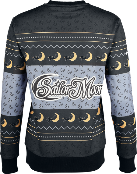 Pull De Noël  de Sailor Moon - Luna - S à 3XL - pour Femme - multicolore - Sailor Moon - View 2