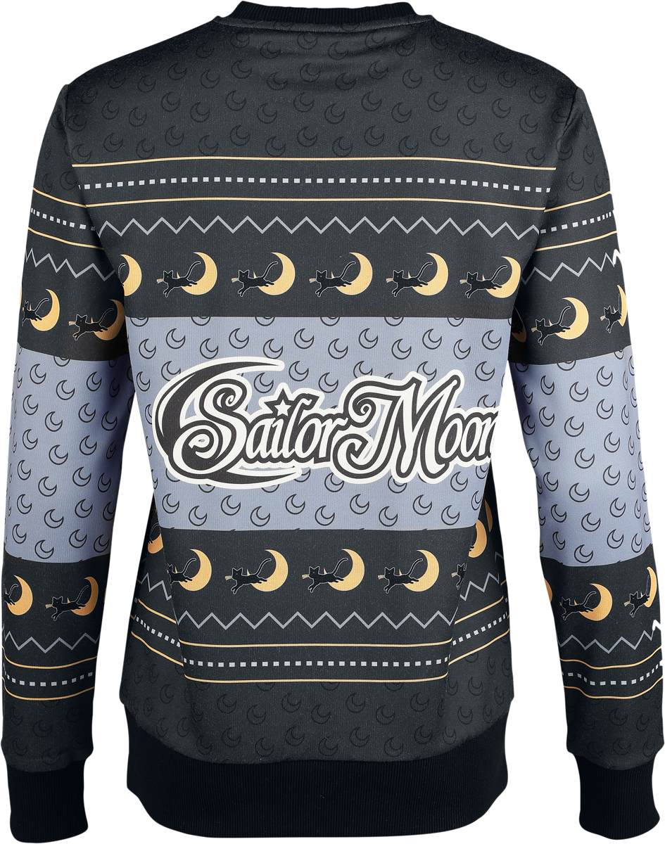 Pull De Noël  de Sailor Moon - Luna - S à 3XL - pour Femme - multicolore - Sailor Moon - View 2