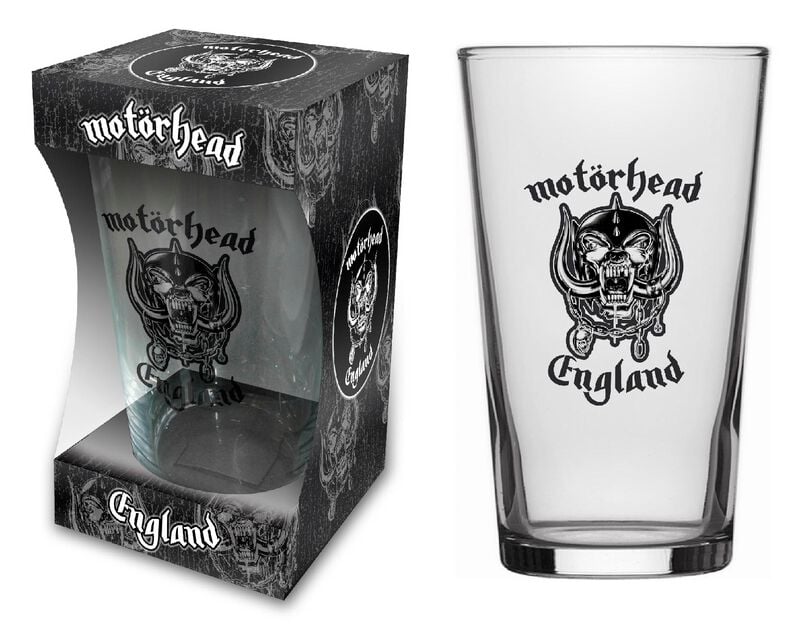 Verre à bière  de Motörhead - England - pour Indifférent - transparent - Motörhead