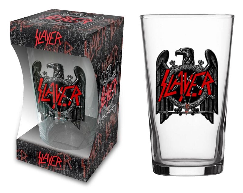 Verre à bière  de Slayer - Eagle - pour Indifférent - transparent - Slayer