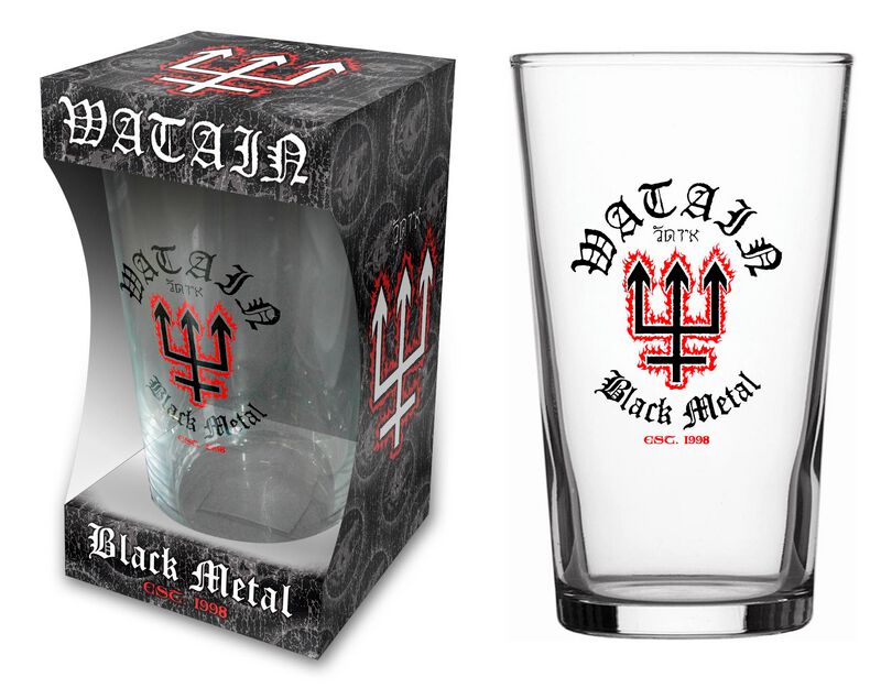 Verre à bière  de Watain - Est. 1998 - pour Indifférent - transparent - Watain