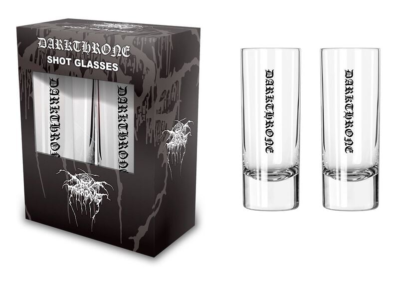 Lot de verres à shots  de Darkthrone - Logo - pour Indifférent - transparent - Darkthrone