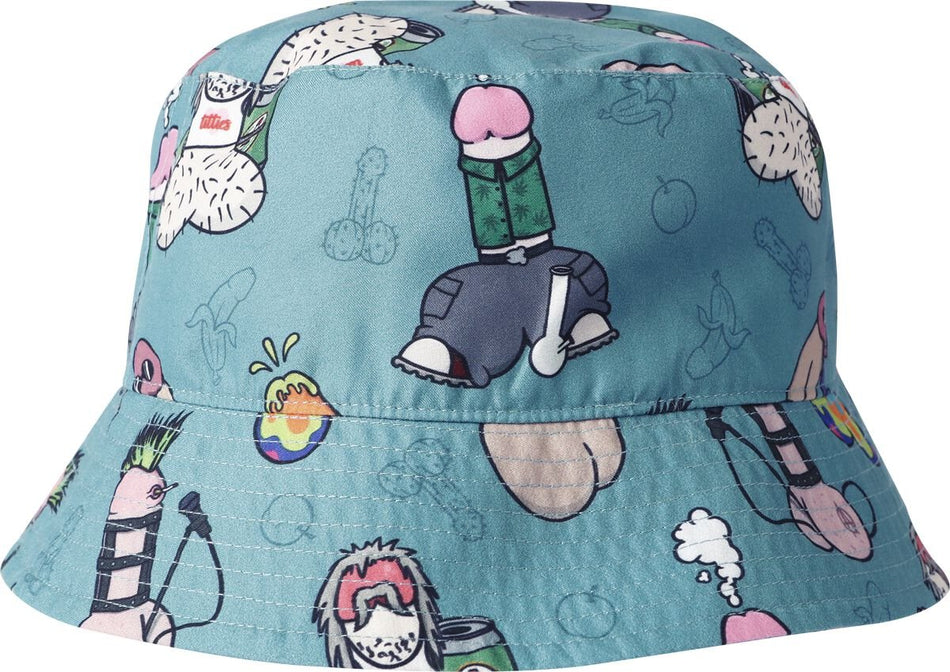 Chapeau Fun de Fun & Lifestyle - Pimmel-Hut - pour Unisexe - bleu/gris - Fun & Lifestyle