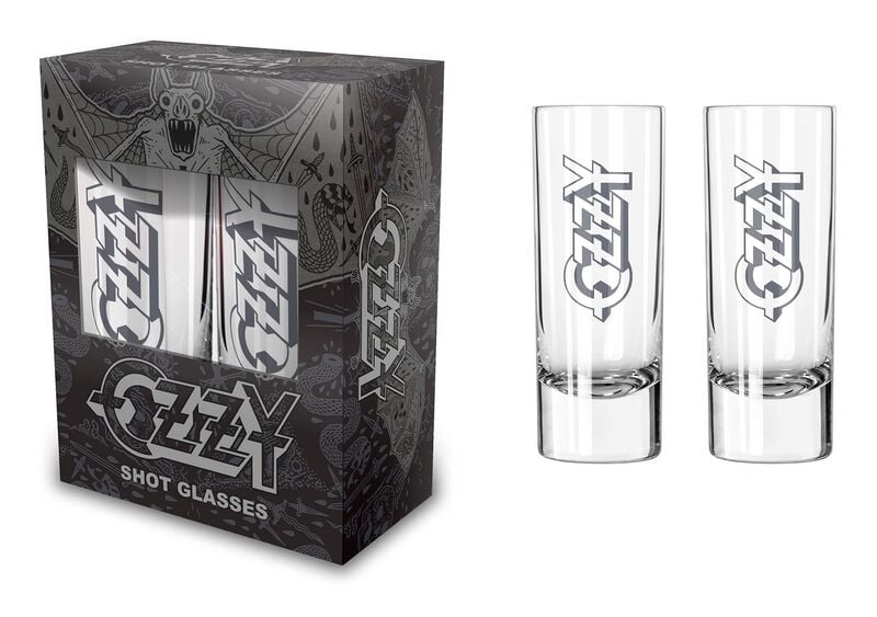 Lot de verres à shots  de Ozzy Osbourne - Ordinary Man - pour Indifférent - transparent - Ozzy Osbourne