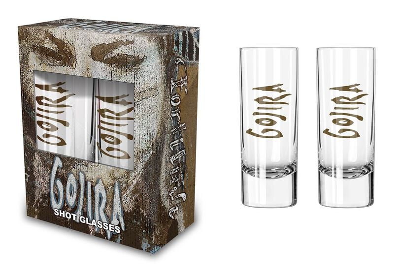 Lot de verres à shots  de Gojira - Fortitude - pour Indifférent - transparent - Gojira