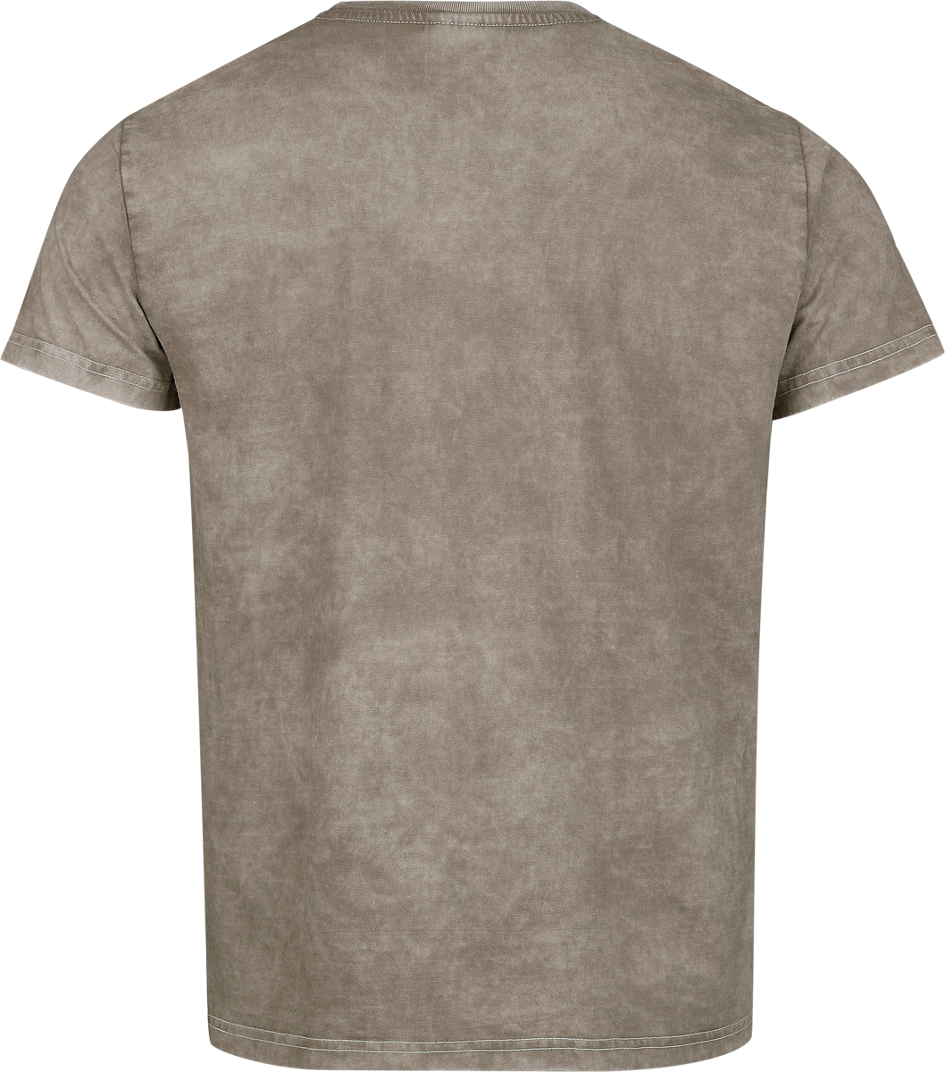 T-Shirt Manches courtes  de Lobo Negro - Viking Warrior - S à XL - pour Homme - gris - Lobo Negro - View 2