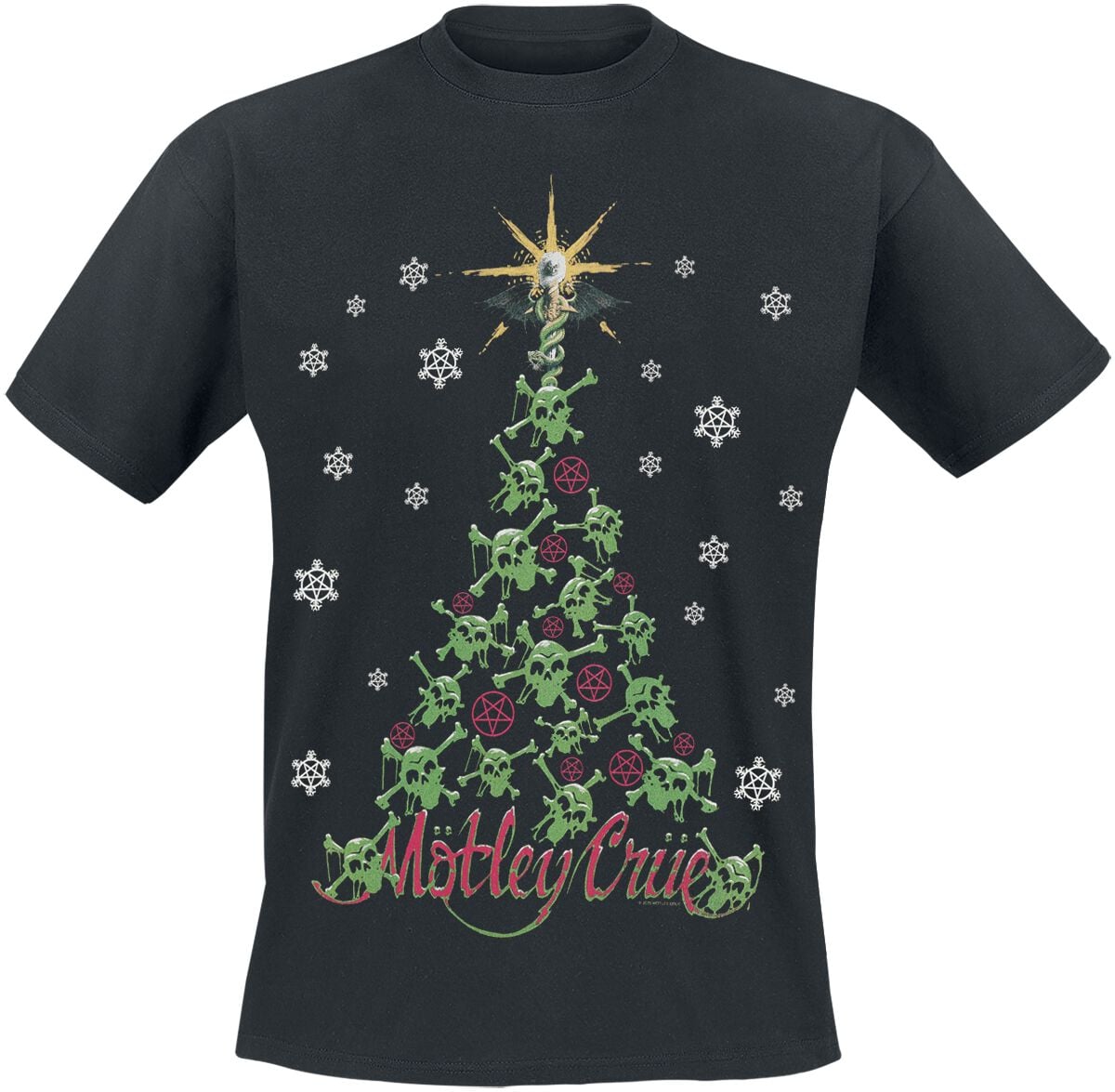 T-Shirt Manches courtes  de Mötley Crüe - All I Want For Christmas Is Crue - S à 3XL - pour Homme - noir - Mötley Crüe