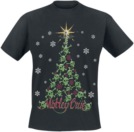 T-Shirt Manches courtes  de Mötley Crüe - All I Want For Christmas Is Crue - S à 3XL - pour Homme - noir - Mötley Crüe