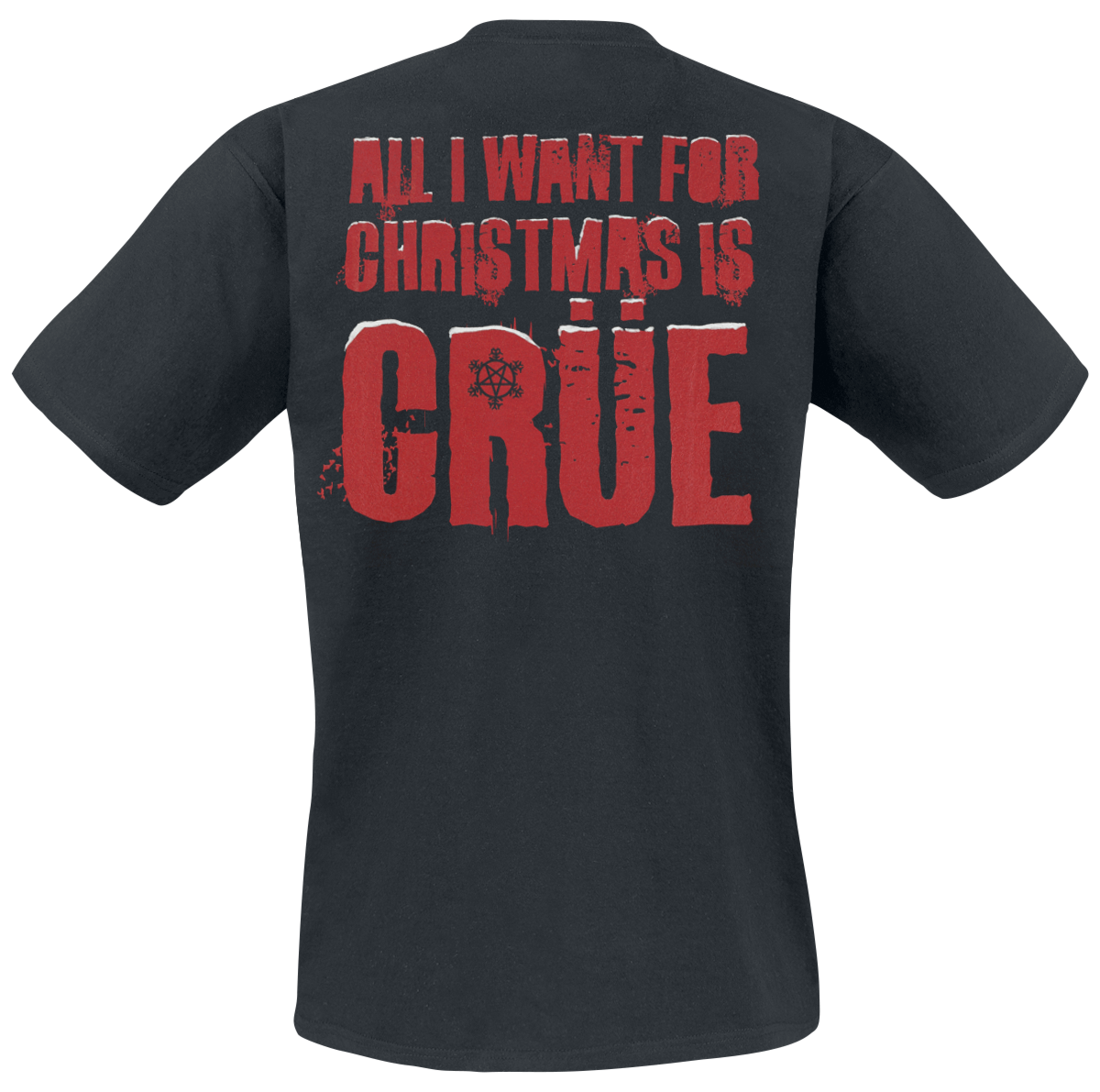 T-Shirt Manches courtes  de Mötley Crüe - All I Want For Christmas Is Crue - S à 3XL - pour Homme - noir - Mötley Crüe - View 2