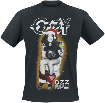 T-Shirt Manches courtes  de Ozzy Osbourne - Toilet Holiday - S à 5XL - pour Homme - noir - Ozzy Osbourne