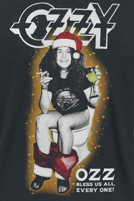 T-Shirt Manches courtes  de Ozzy Osbourne - Toilet Holiday - S à 5XL - pour Homme - noir - Ozzy Osbourne - View 2