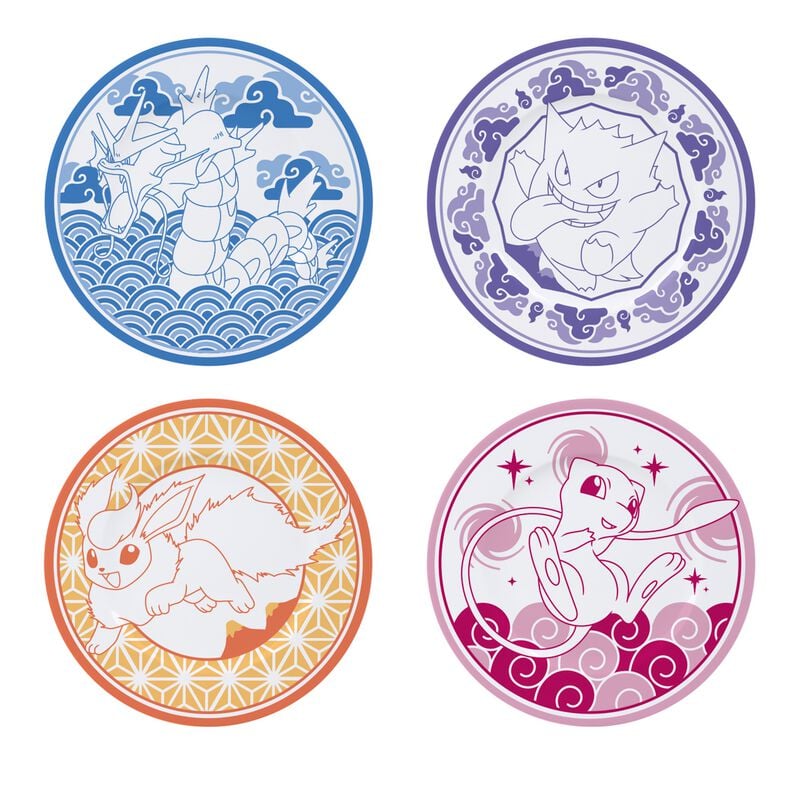 Assiette Gaming de Pokémon - Japanese Style - pour Indifférent - multicolore - Pokémon
