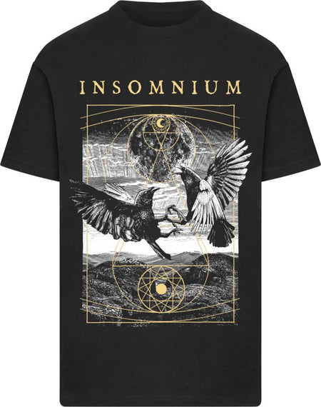 T-Shirt Manches courtes  de Insomnium - Ravens & Sun - S à 5XL - pour Homme - noir - Insomnium