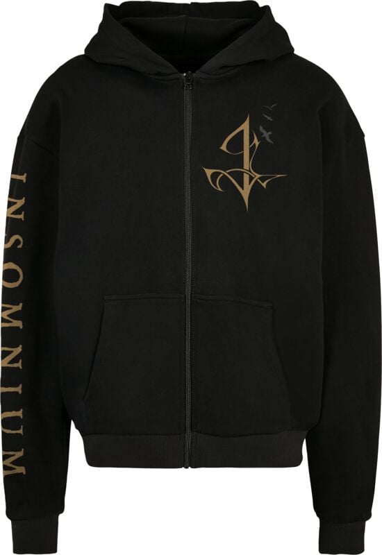 Sweat-shirt zippé à capuche  de Insomnium - Beyond The Shadows - S à 5XL - pour Homme - noir - Insomnium