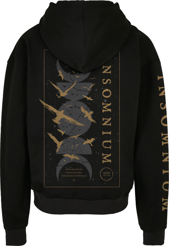 Sweat-shirt zippé à capuche  de Insomnium - Beyond The Shadows - S à 5XL - pour Homme - noir - Insomnium - View 2
