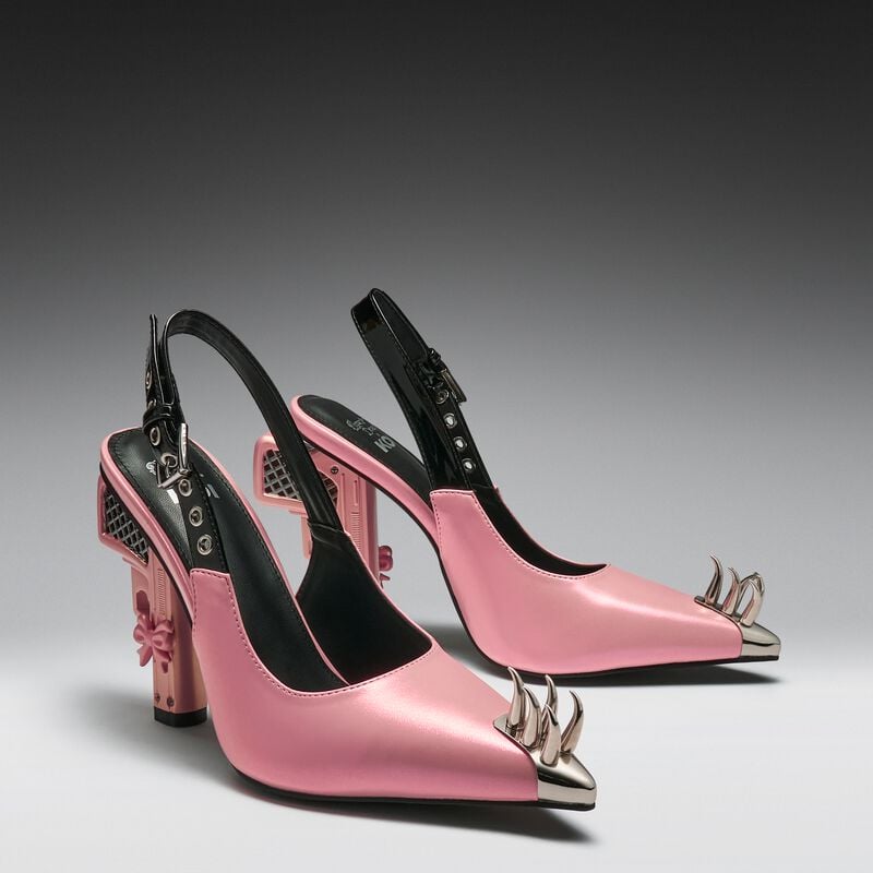 Talons hauts Rockabilly de KOI - TITLE Revenge Pump Gun Heels - EU36 à EU40 - pour Femme - rose - KOI