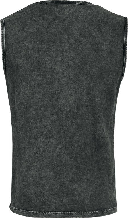 Débardeur Gothic de Poizen Industries - Crux Noctis - Débardeur - S à XXL - pour Homme - gris - Poizen Industries - View 2