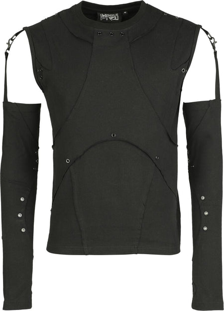 T-shirt manches longues Gothic de Heartless - Gloomtek - Haut - S à XXL - pour Homme - noir - Heartless