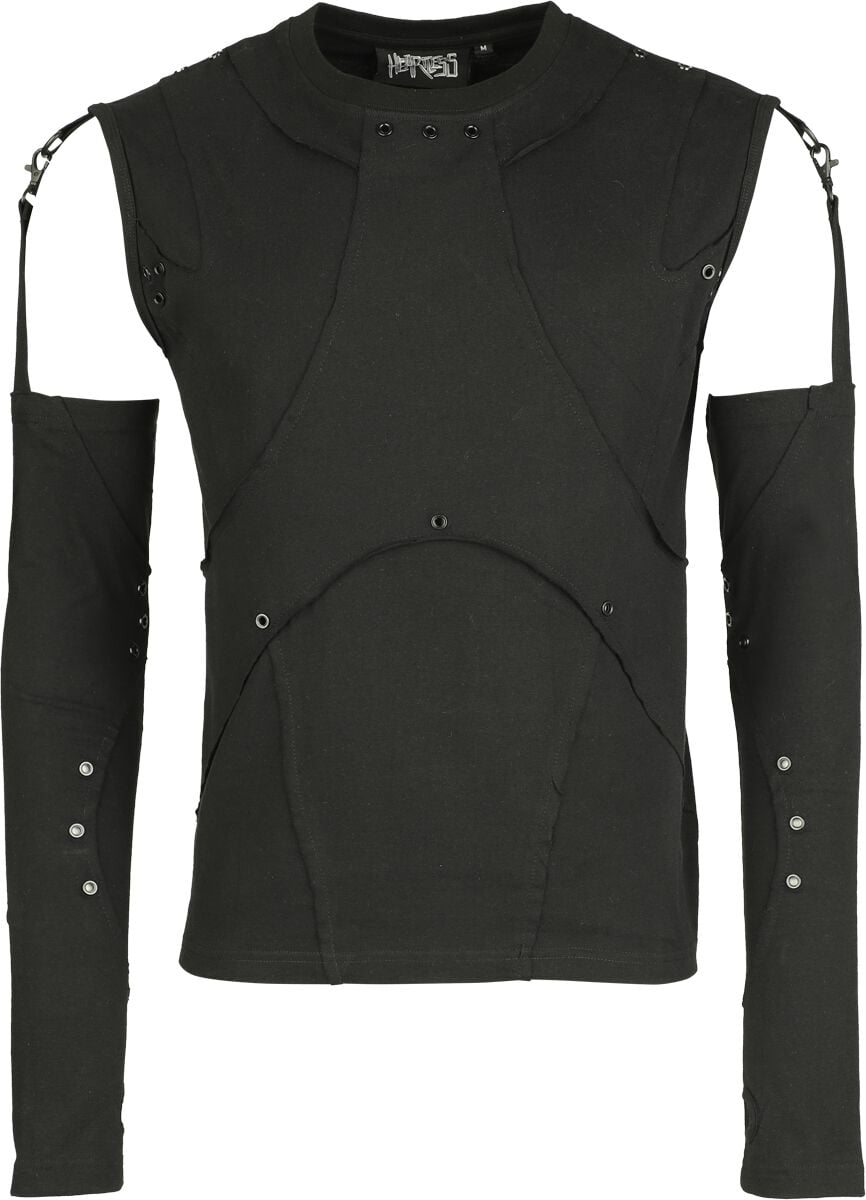 T-shirt manches longues Gothic de Heartless - Gloomtek - Haut - S à XXL - pour Homme - noir - Heartless
