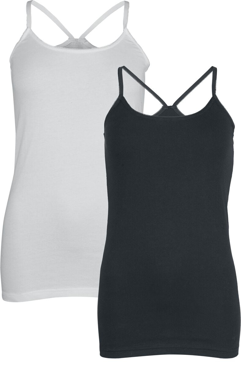 Top  de RED by EMP - S à XXL - pour Femme - noir/blanc - RED by EMP