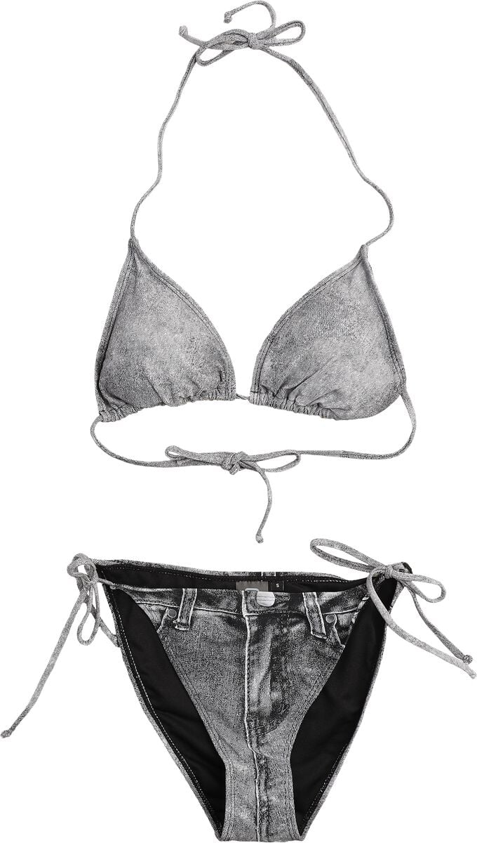 Bikini  de RED by EMP - Basic - S à XXL - pour Femme - gris - RED by EMP