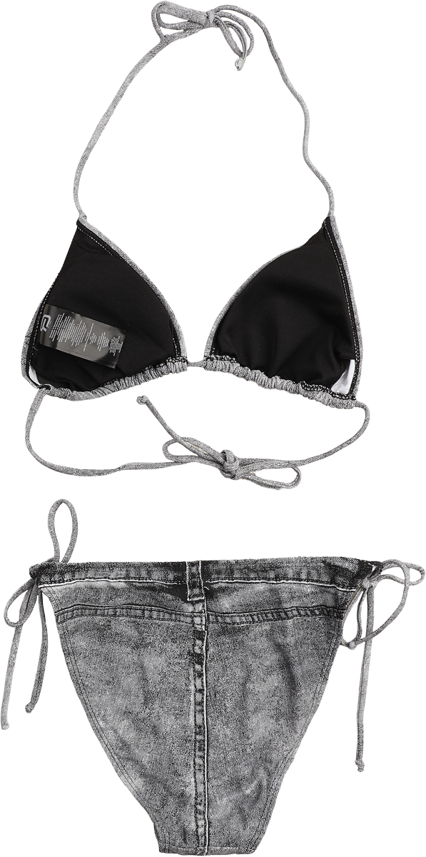 Bikini  de RED by EMP - Basic - S à XXL - pour Femme - gris - RED by EMP - View 2