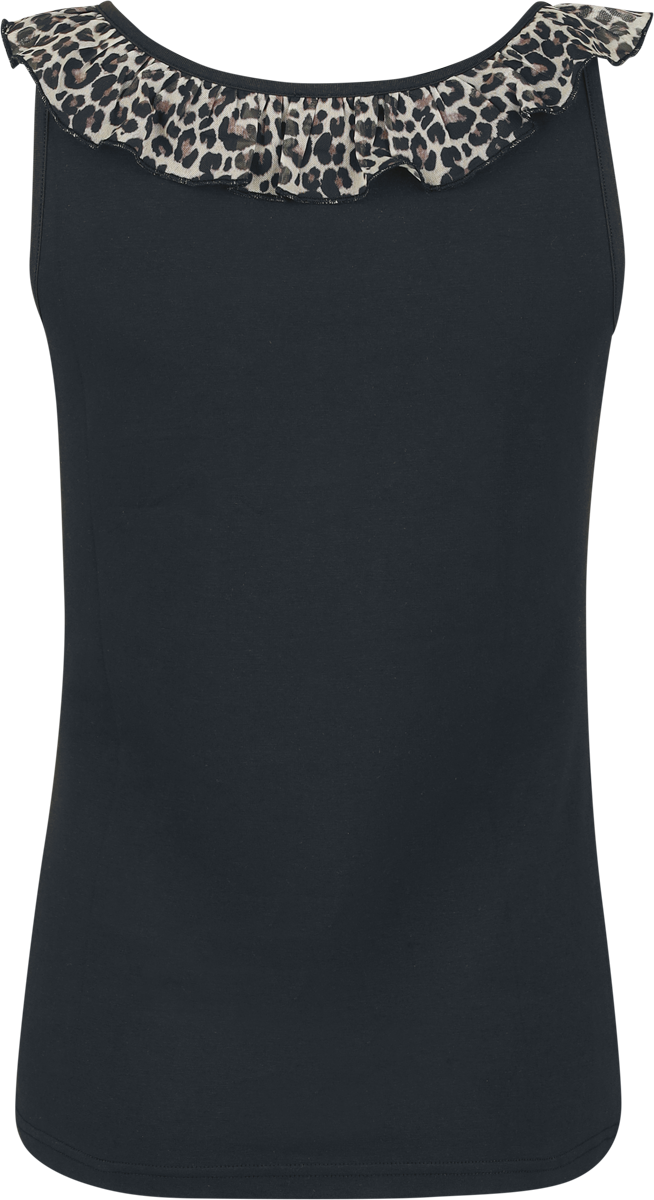 Top Rockabilly de Pussy Deluxe - Débardeur Léopard - S à XXL - pour Femme - multicolore - Pussy Deluxe - View 2