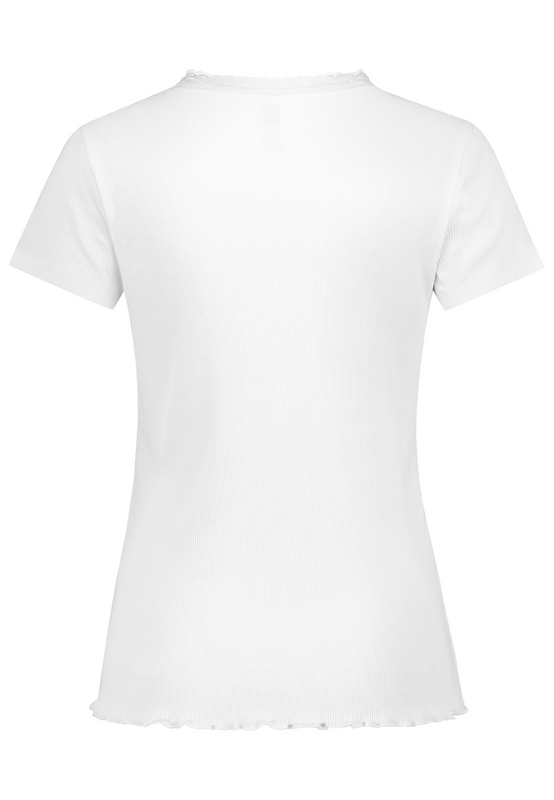 T-Shirt Manches courtes  de Eight2Nine - T-SHIRT AVEC DENTELLE - XS à XL - pour Femme - blanc - Eight2Nine - View 2