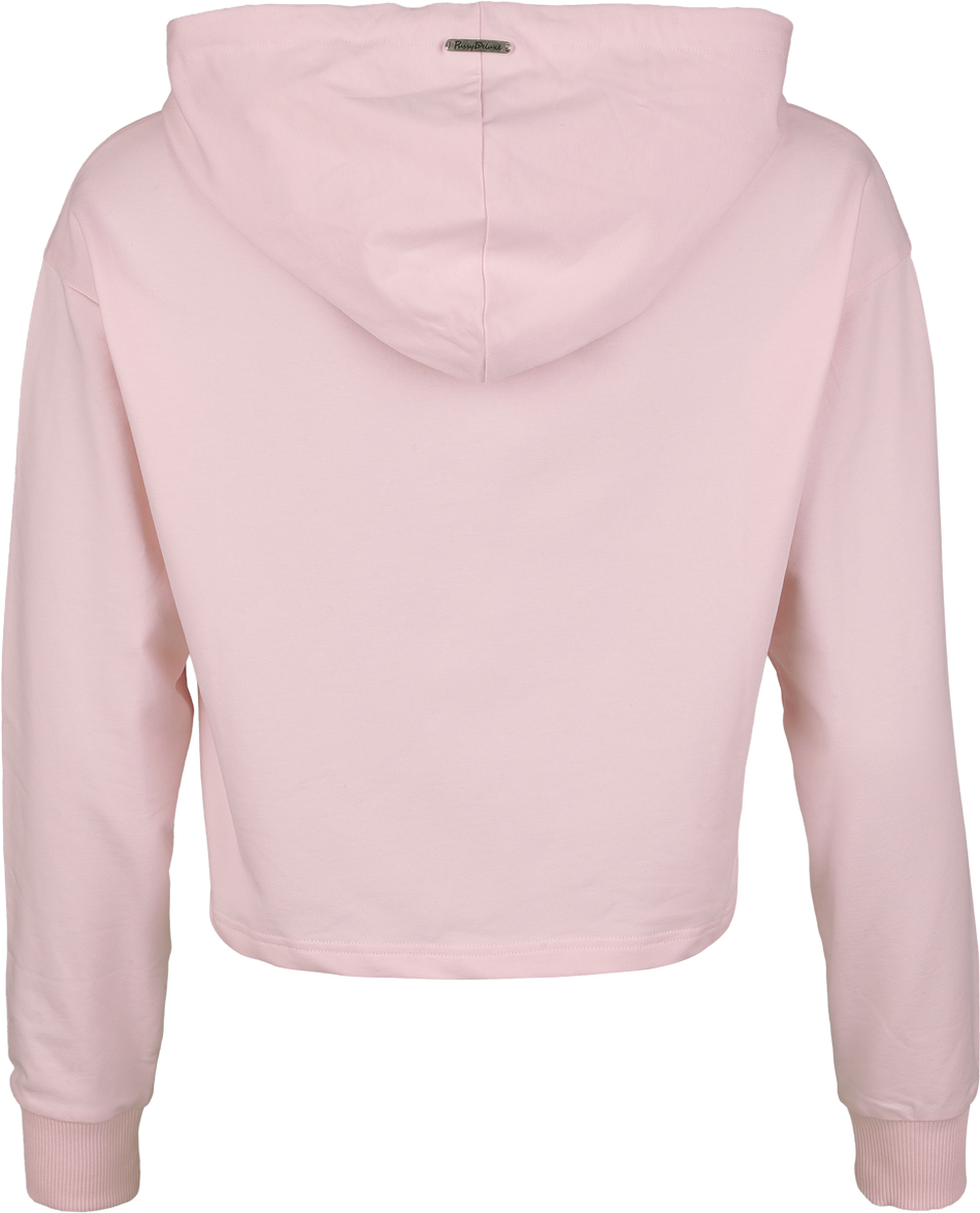 Sweat-shirt à capuche Rockabilly de Pussy Deluxe - Cherry - Sweat Court - S à XXL - pour Femme - rose clair - Pussy Deluxe - View 2