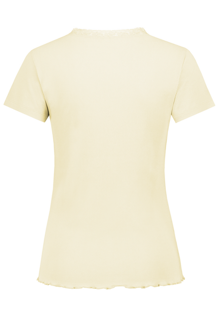 T-Shirt Manches courtes  de Authentic Style - XS à XL - pour Femme - jaune - Authentic Style - View 2