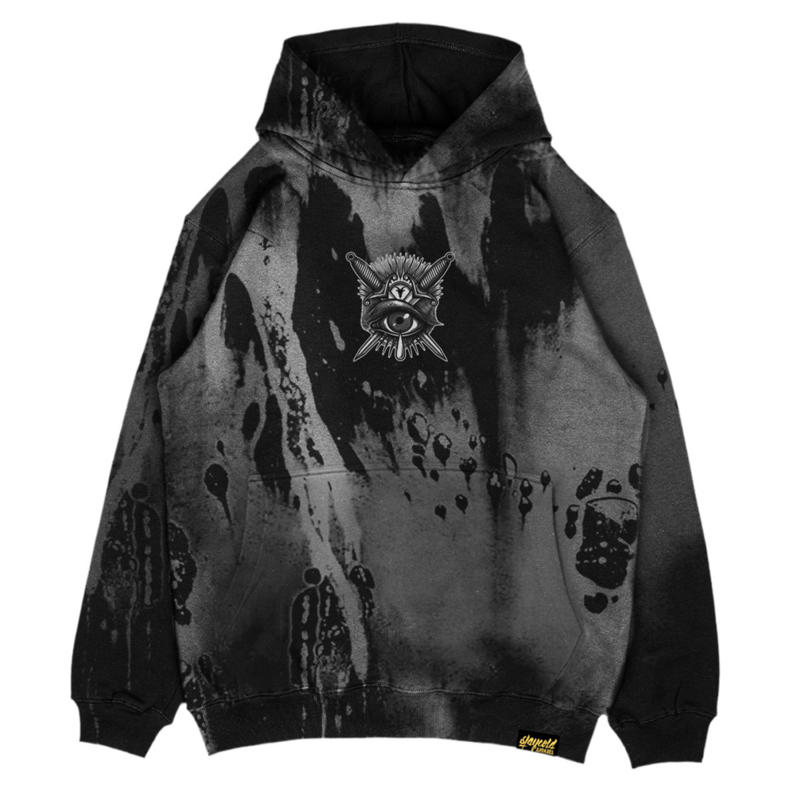 Sweat-shirt à capuche  de Stay Cold Apparel - Think Twice Oversized - XS à L - pour Homme - gris - Stay Cold Apparel - View 2